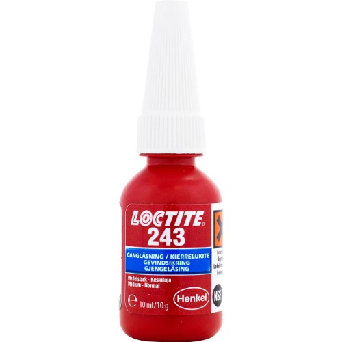 Gänglåsning LOCTITE 243 medelstark