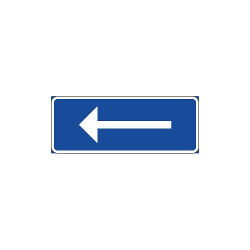 Vägmärke enkelriktad trafik