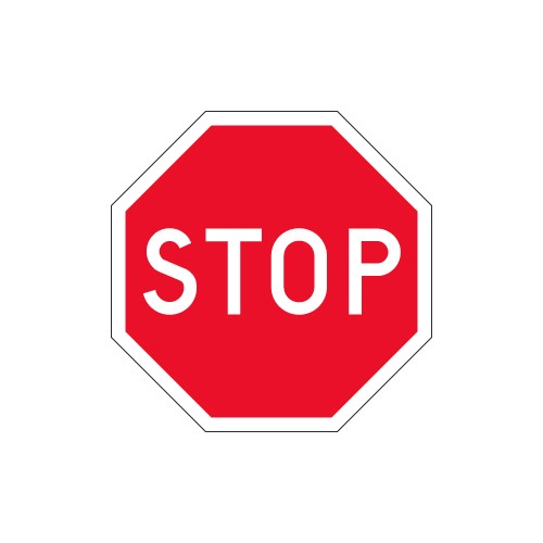 Vägmärke stopplikt
