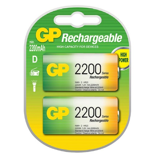 Uppladdningsbart batteri GP Rechargeable NiMH 1,2 V