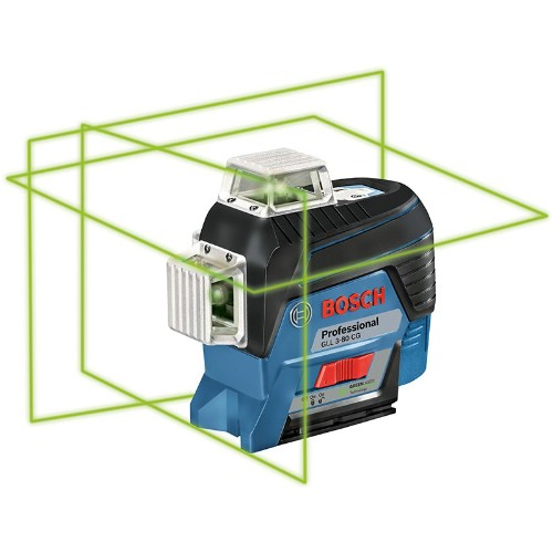 Cirkellaser BOSCH GLL 3-80 CG + BM1 L-BOXX