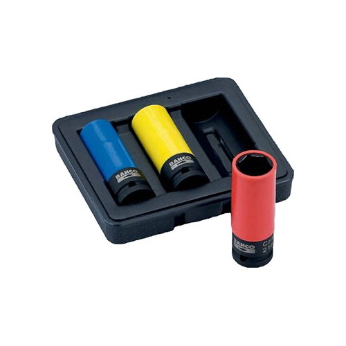 Hjulmutterhylssats 1/2" mm BAHCO BWSS12P3