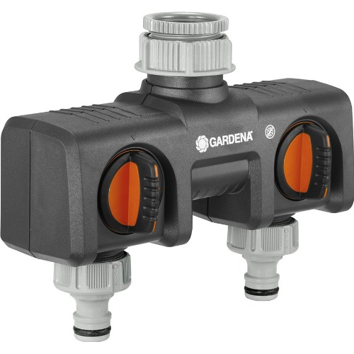 Krankoppling GARDENA 2-vägs G 1/2"-1"
