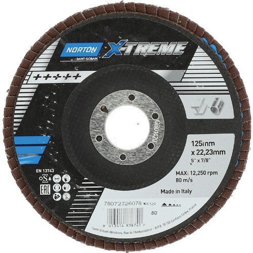 Lamellrondell NORTON X-Treme R860 vinklad