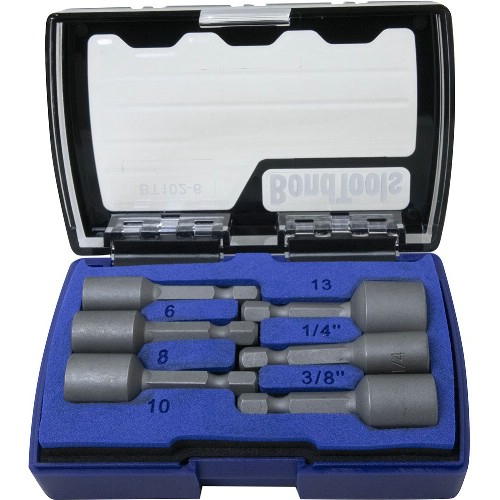 Magnethylssats 1/4" mm/tum BONDTOOLS BT102-6