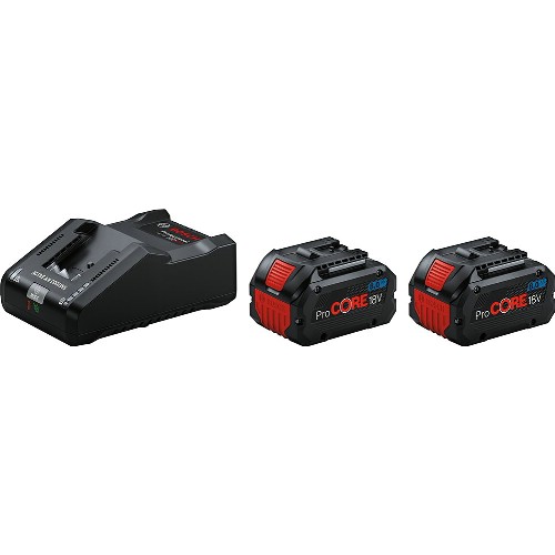 Laddare- och batteripaket BOSCH ProCore 2x18 V 8,0 Ah Li-Ion