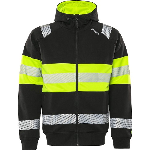 Sweatshirtjacka FRISTADS 7532 GKC Stiby Green