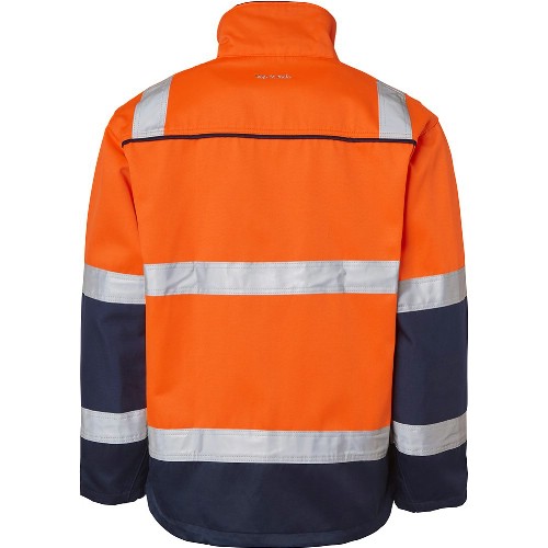 Orange/Marinblå