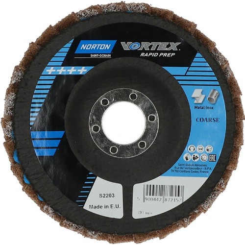 Ytkonditioneringsrondell NORTON Vortex Rapid Prep